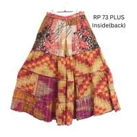 Kantha Plus Size Boho Reversible Pants