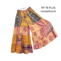 Kantha Plus Size Boho Reversible Pants