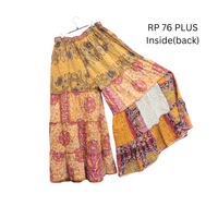 Kantha Plus Size Boho Reversible Pants