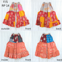 Kantha Reversible Palazzo Boho Pants