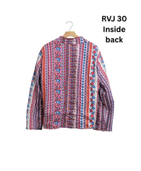 Reversible Velvet Embroidery Jacket