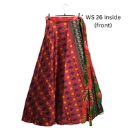 Reversible Wrap Flowy Skirt