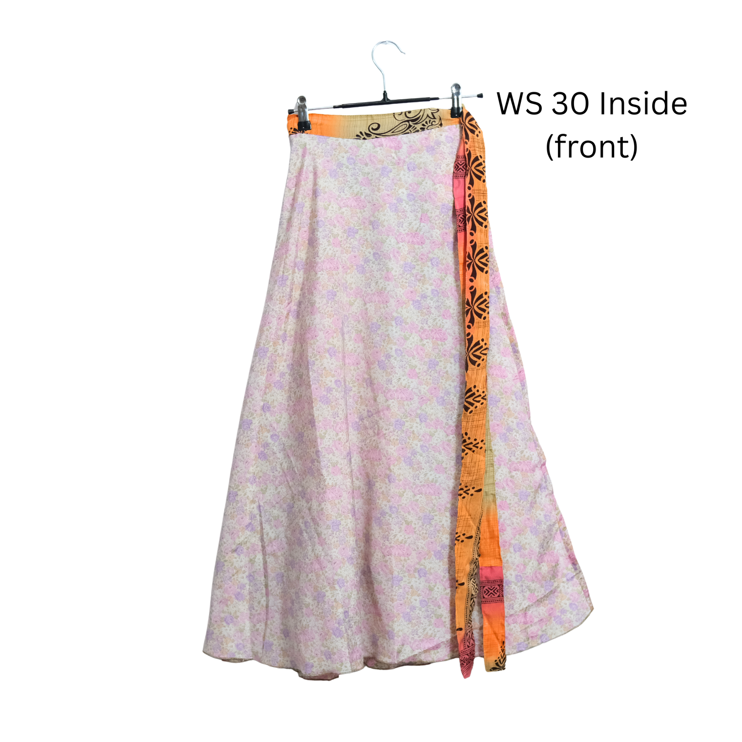 Flowy Reversible Wrap Skirt