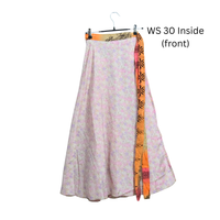 Flowy Reversible Wrap Skirt