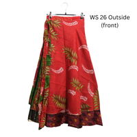 Reversible Wrap Flowy Skirt