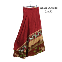 Flowy Reversible Wrap Skirt