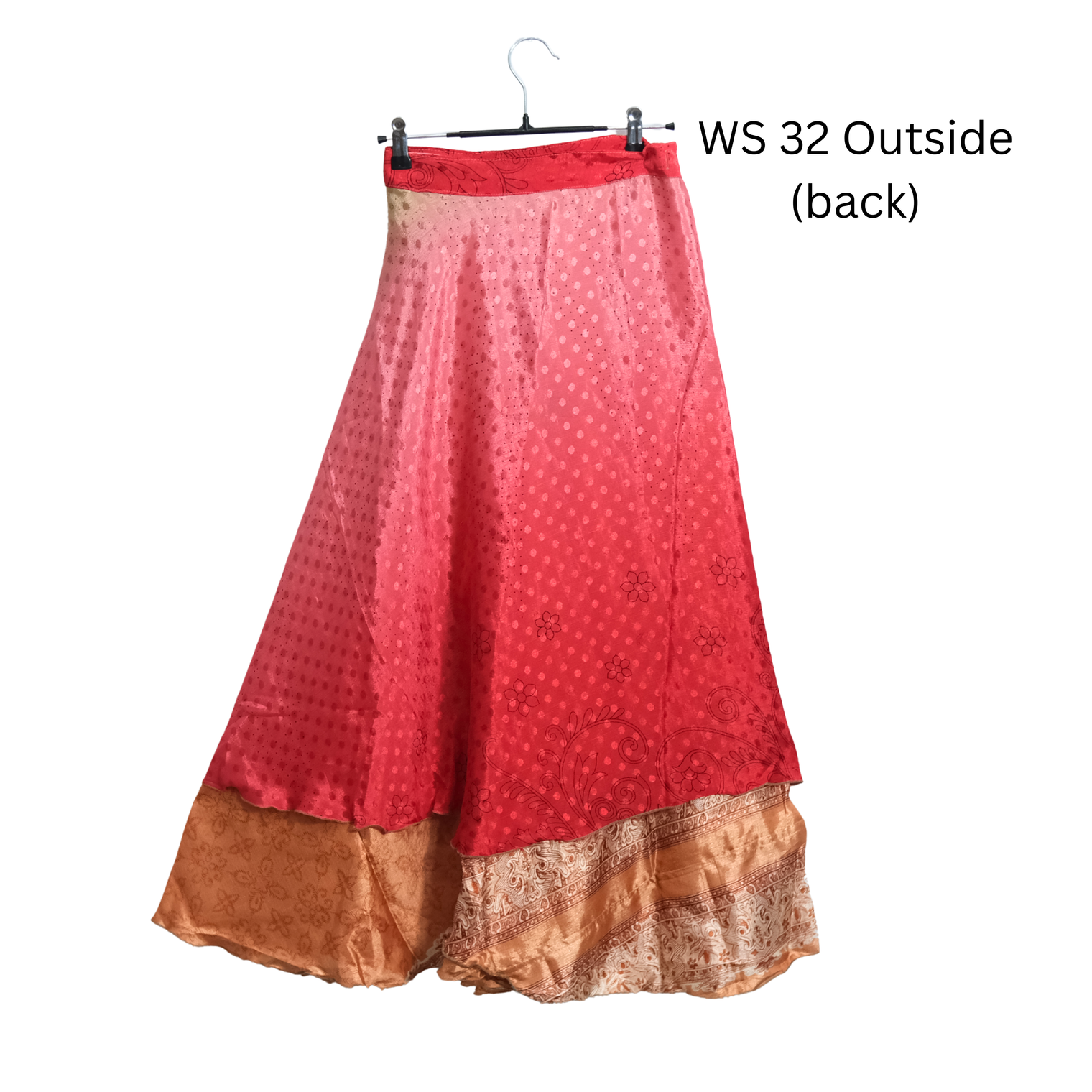 Flowy Reversible Wrap Skirt