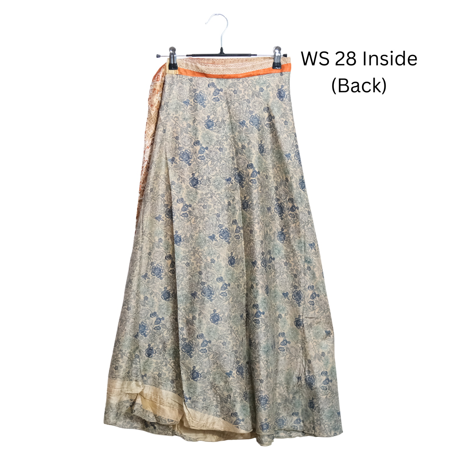 Reversible Wrap Flowy Skirt