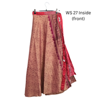 Reversible Wrap Flowy Skirt