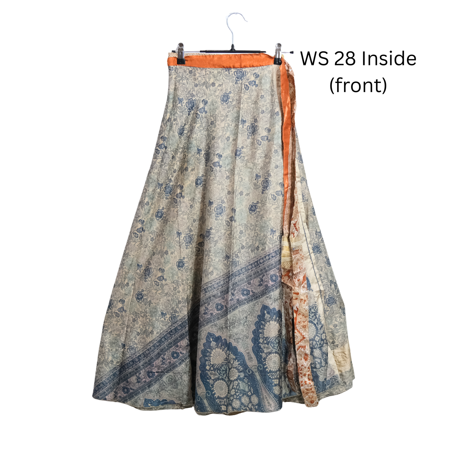 Reversible Wrap Flowy Skirt