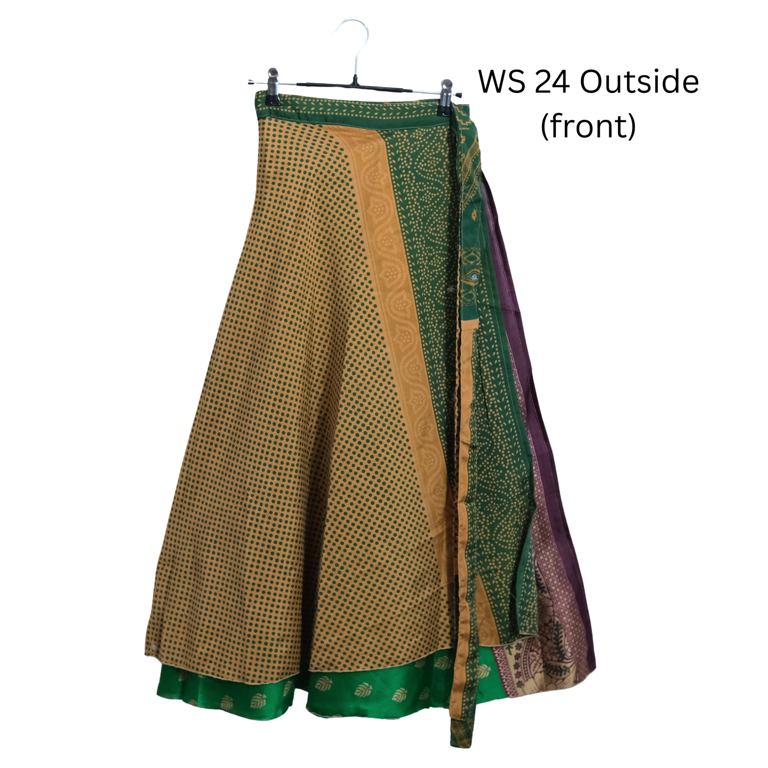 Reversible Wrap Skirt