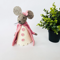 Felt Mouse Tree Topper