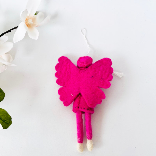 Felt Angel Ornaments