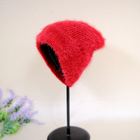 Unisex Solid Color Beanie with Fleece Lining