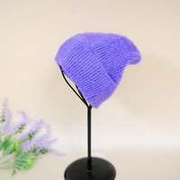 Unisex Solid Color Beanie with Fleece Lining