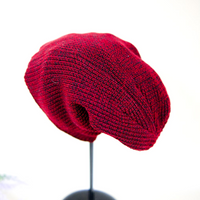 Slouchy Unisex Fleece Lined Hat