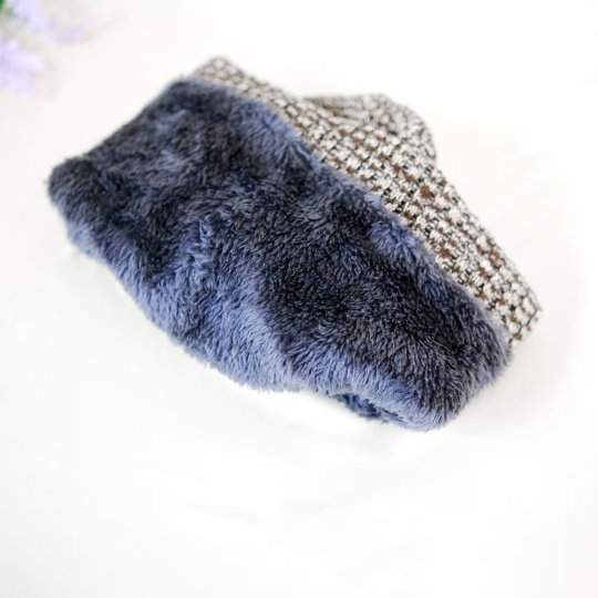 Slouchy Unisex Fleece Lined Hat