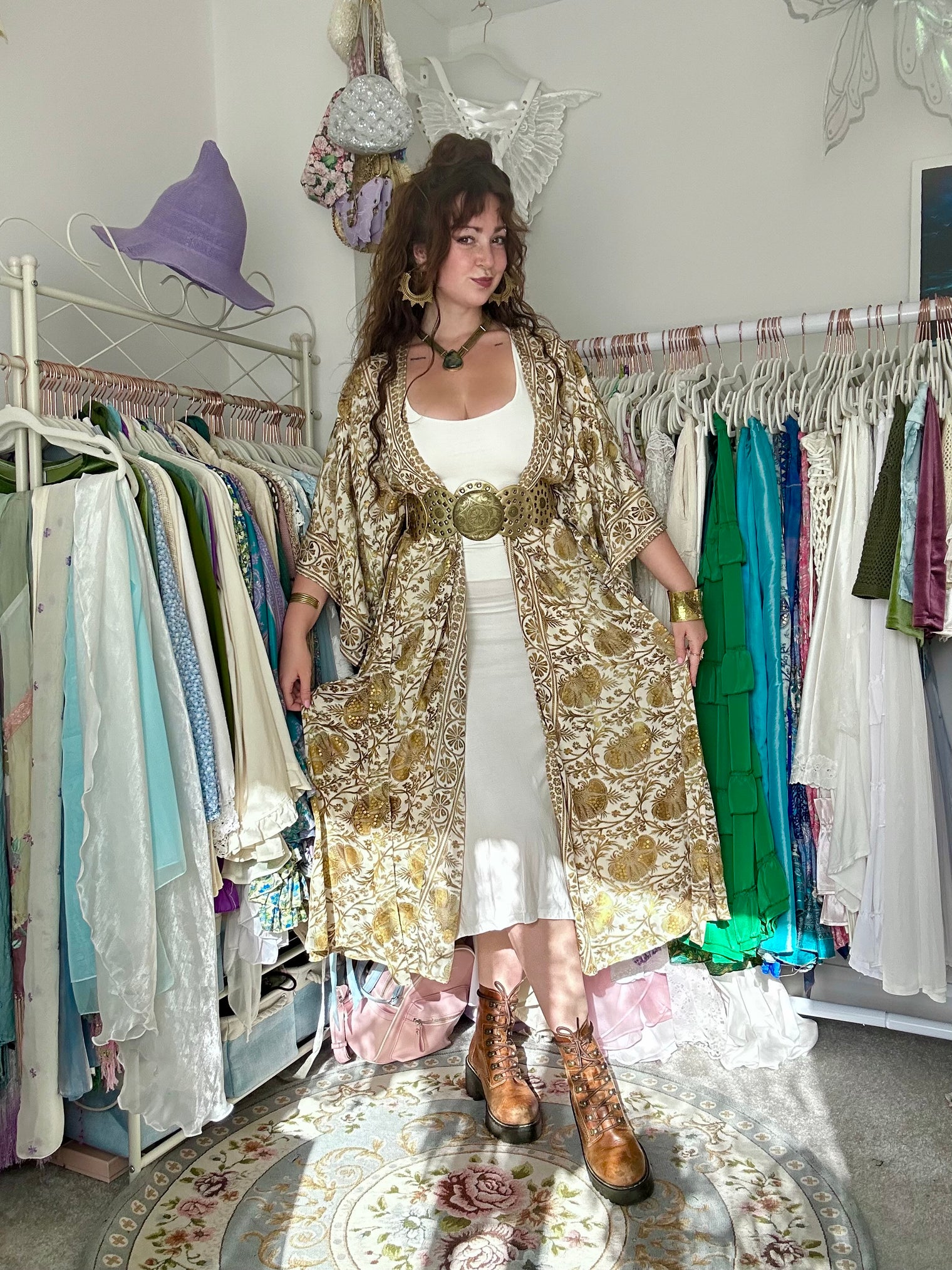 Bohemian Style Long Kimono