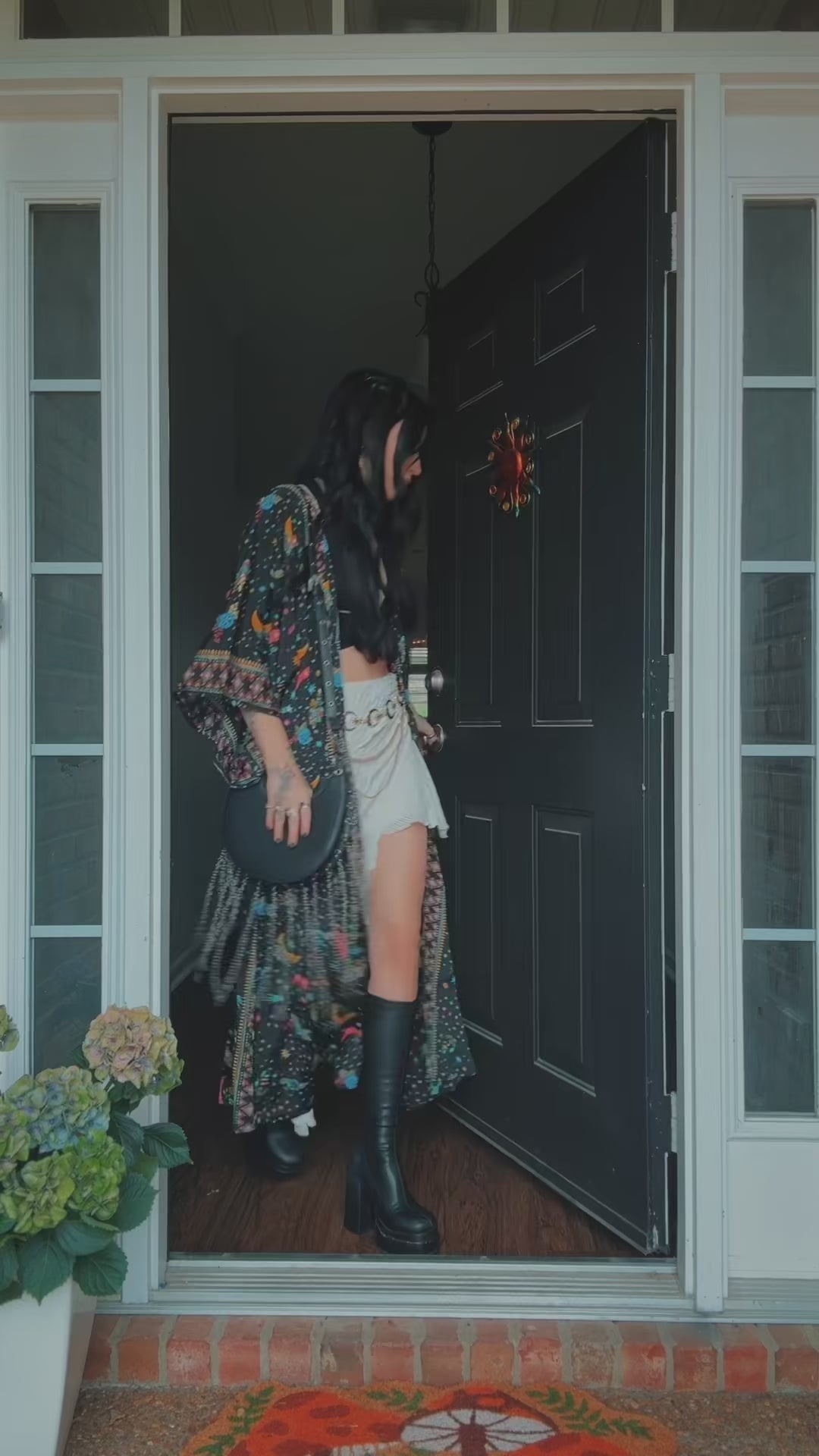 Long Celestial Kimono with Belts