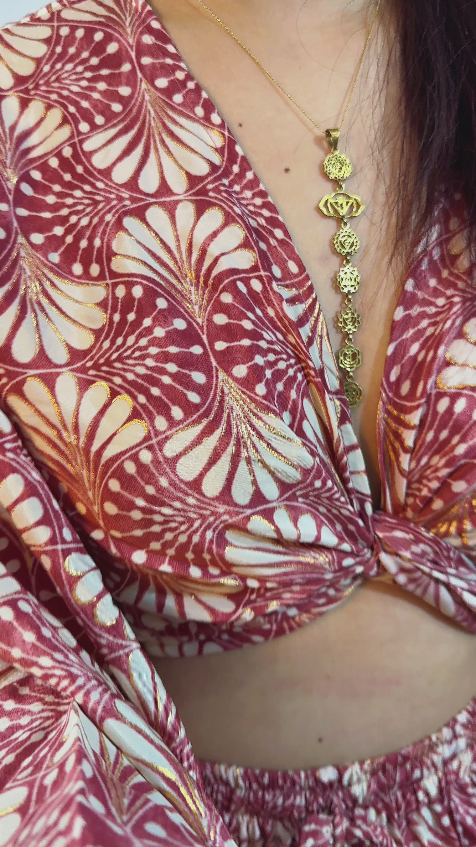 Willow Whisper Skirt with Ruffle Sleeve Top