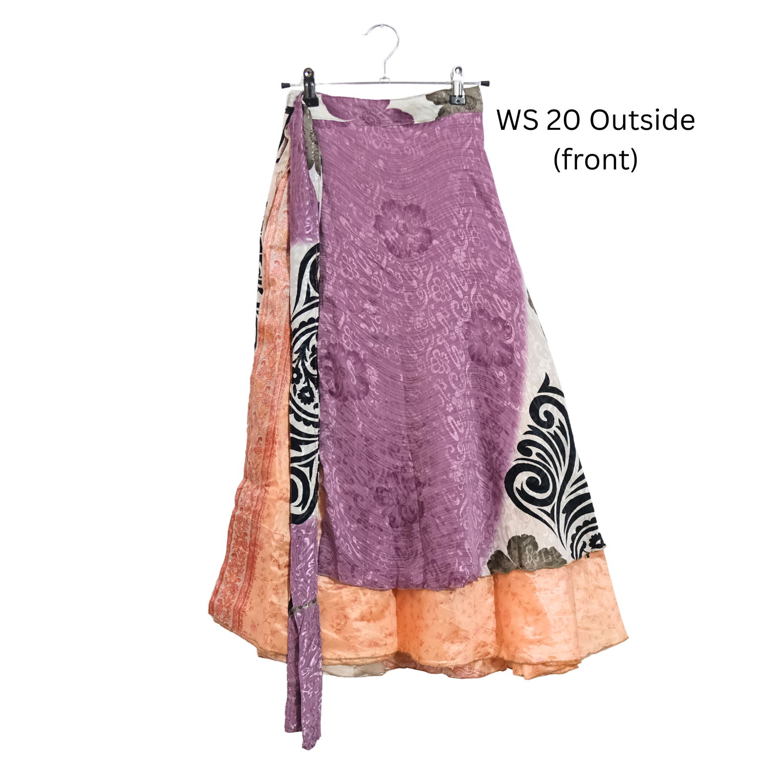 Reversible Wrap Skirt
