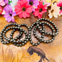 Pyrite Bracelet, Stone for Optimism and Intelligence