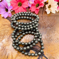 Pyrite Bracelet, Stone for Optimism and Intelligence