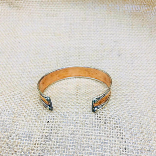 Handmade Copper Bracelet with Buddhist Healing Mantra, Copper Cuffs, Vintage Jewelry, Om Ma Ni Pa Mi Hu Bracelet, Adjustable Unisex Bracelet