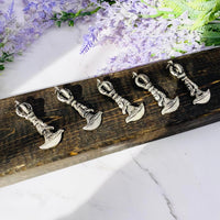 Phurba Pendant, Buddhist Charms, Phurba Charms, Handmade Amulet, Silver Vajra Charms, Spiritual Gifts, Meditation Jewelry from Nepal