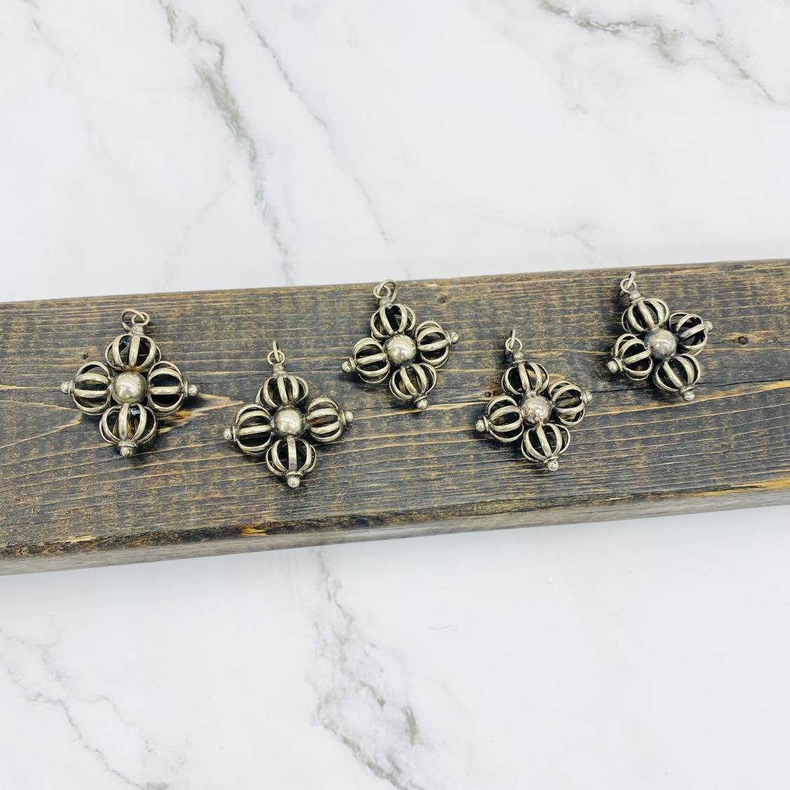 Dorje Pendant, Silver Vajra Pendant from Nepal, Buddhist Talisman, Buddha Mantra Pendant, Buddha Charm, Buddhist  Charm, Meditation Jewlery