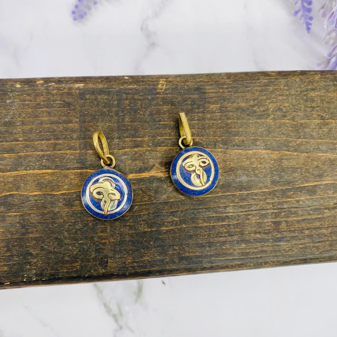 Buddha Eye Pendant, Symbol of Peace, Buddha Charm, Handmade Buddhist Pendant, Buddhist Amulet, Talisman, Protection Charms