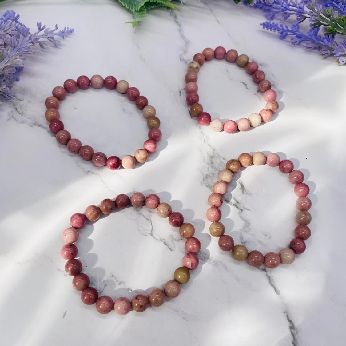 8 mm Crystal Bracelets, Handmade Gemstone Beads, Stackable Bracelets, Yellow Jade Bracelets, Rhodochrosite, Bloodstone, Carnelian Bangle