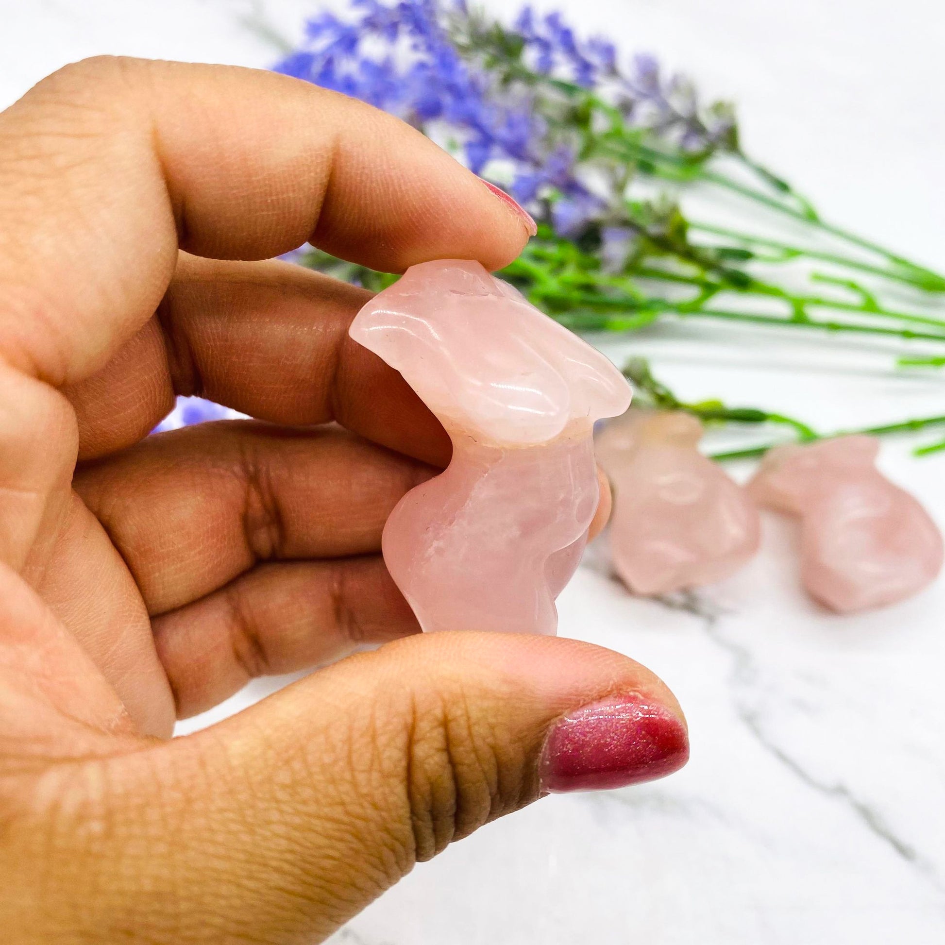 Natural Rose Quartz Oval Shape,Gemstone For Love,Oval Pink Crystals, Rose  Quartz Palmstone,Worrystone,Heart Throat Chakra,Universal love