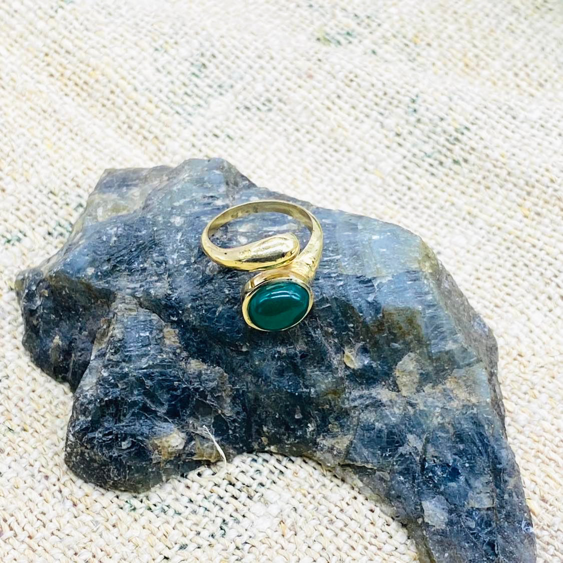 Gold Filled Bohemian Snake Rings, Stackable Crystal Ring, Boho Style, Vintage Jewelry, Adjustable Non Tarnish Statement Rings, Gift Under 20