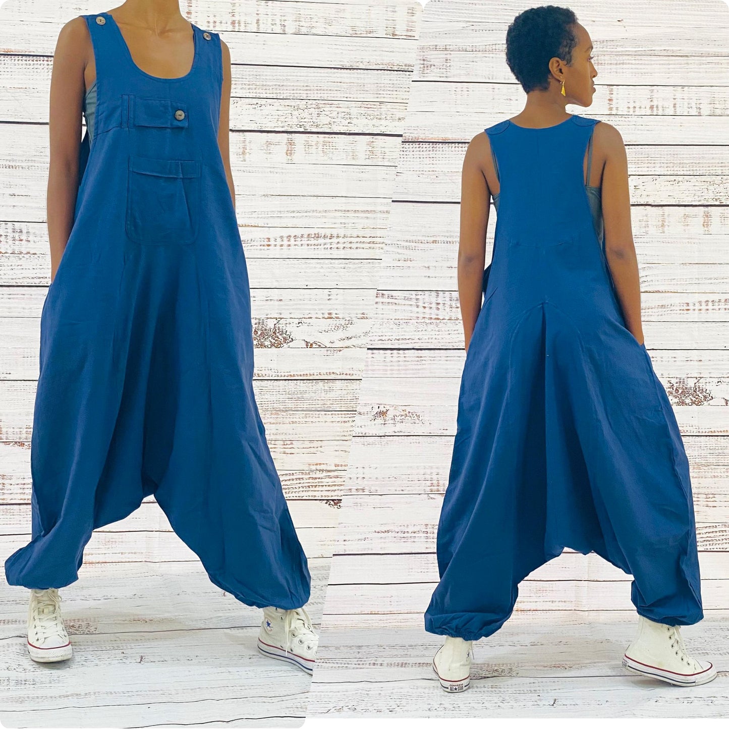 Harem Cotton Jumpsuits