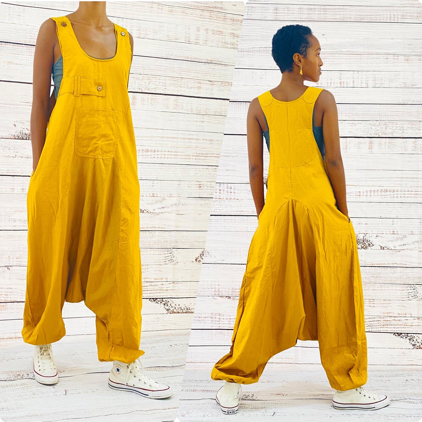 Harem Cotton Jumpsuits