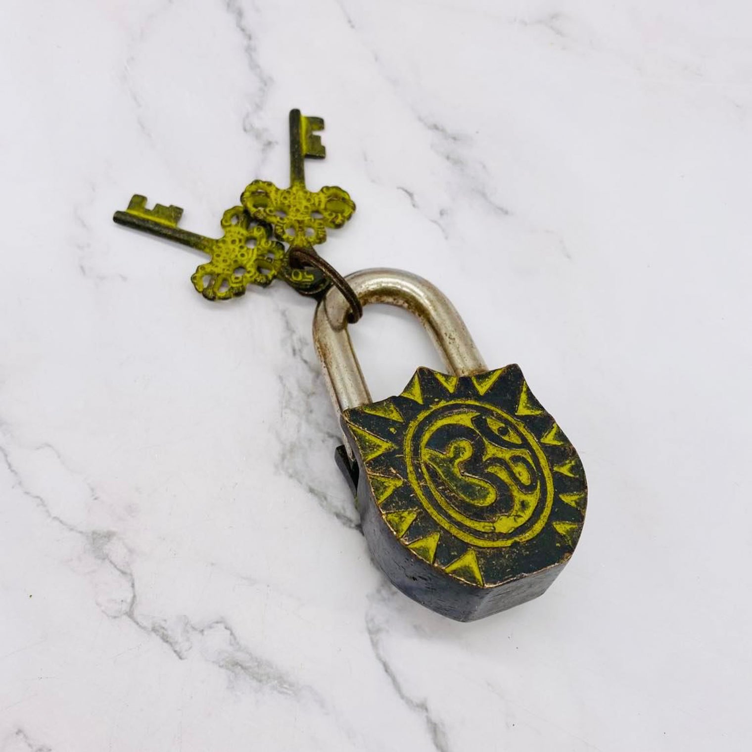 Small Hanuman Locks, Vintage Hanuman Door Locks, Handmade Brass Locks, Vintage Looking Padlocks, Home Safety Locks, Bajrang Bali Locks