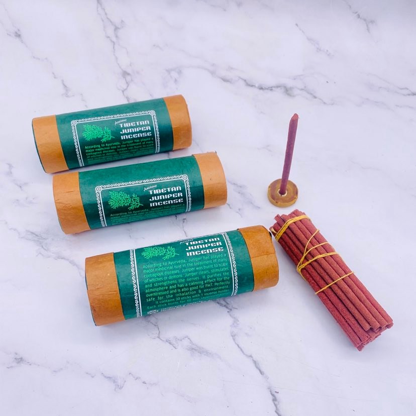 Organic Natural Incense from Nepal, Incense with Burner Set