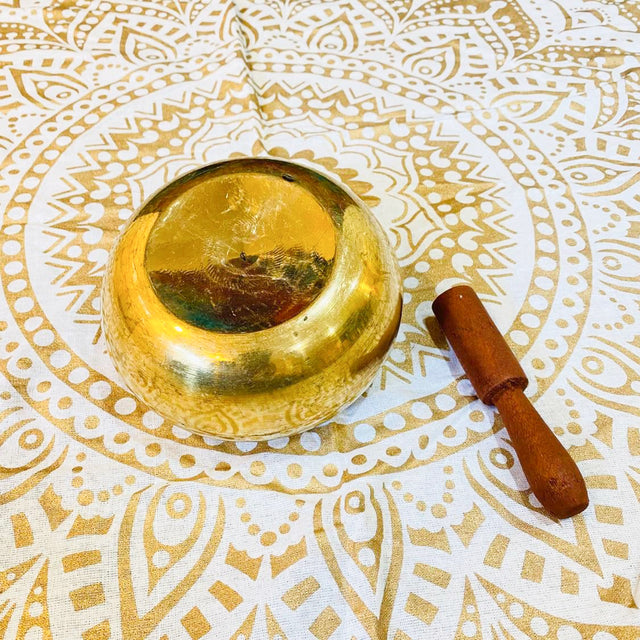 Tibetan Hand beaten Meditation Buddha Singing Bowl