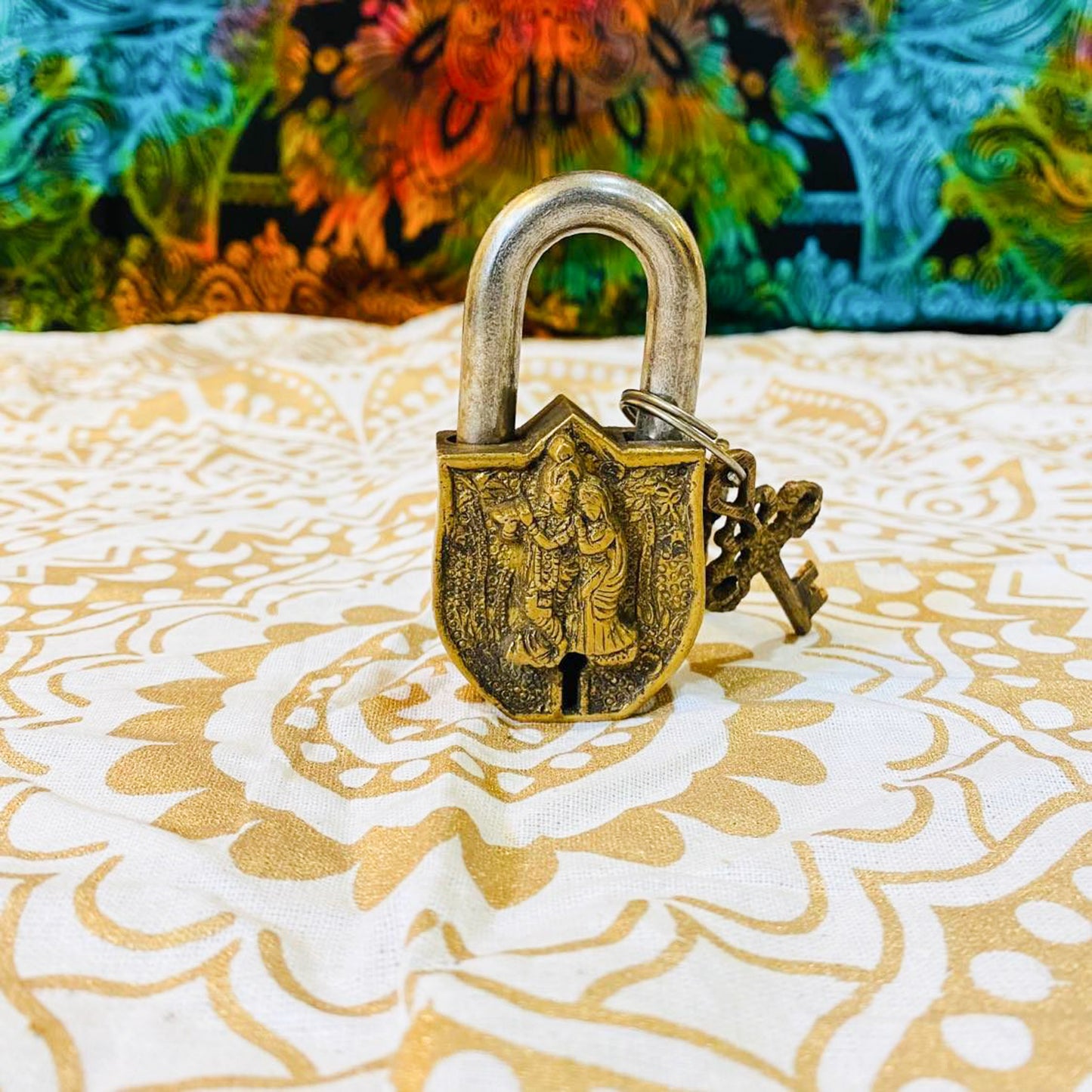 Radha Krishna  Vintage Pad locks