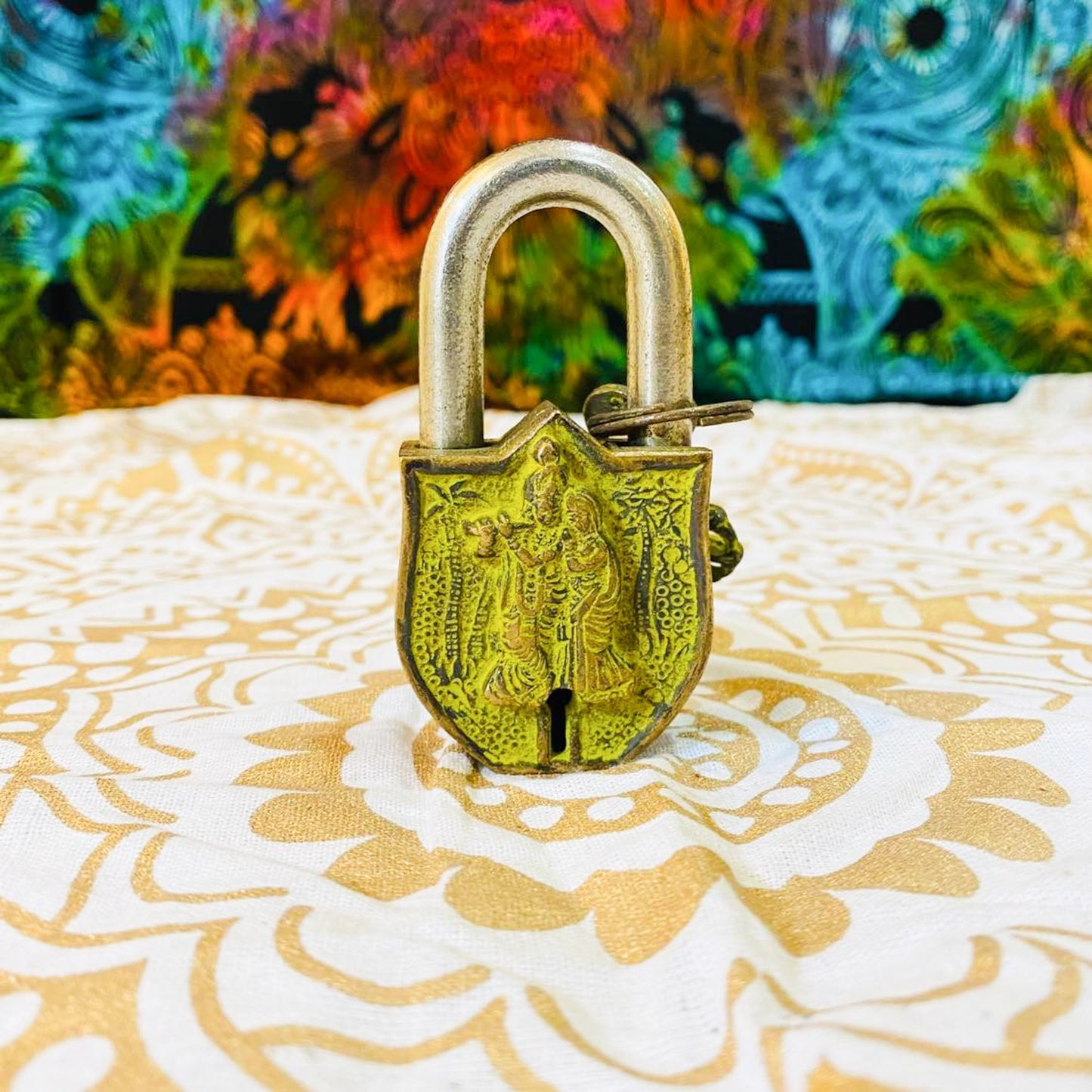 Radha Krishna  Vintage Pad locks