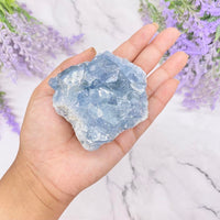 Raw Celestite Crystal Cluster