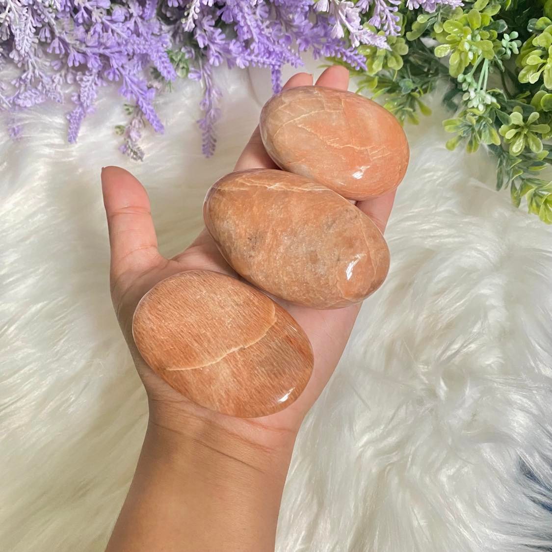 PEACH MOONSTONE Natural Crystal