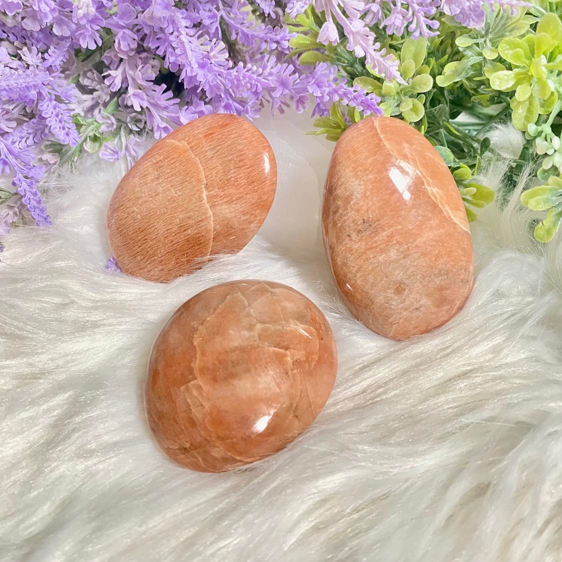 PEACH MOONSTONE Natural Crystal