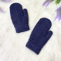 Women Winter Fleece Lined Thick Mittens