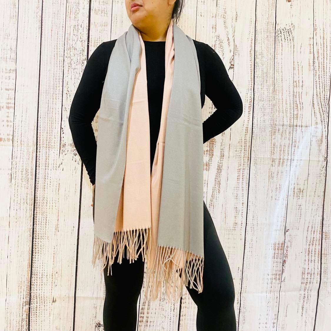 Handwoven Pashmina Reversible Unisex Scarves