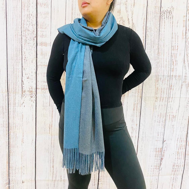 Handwoven Pashmina Reversible Unisex Scarves