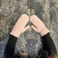Women Winter Fleece Lined Thick Mittens