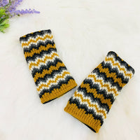 Merino Wool Winter Crochet  Handwarmers
