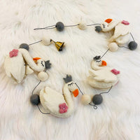 Ostrich Felt Hanging with Bells